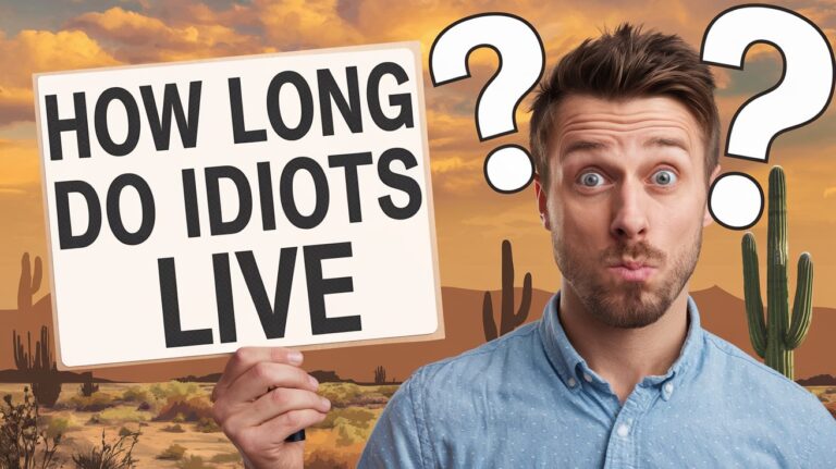 how long do idiots live