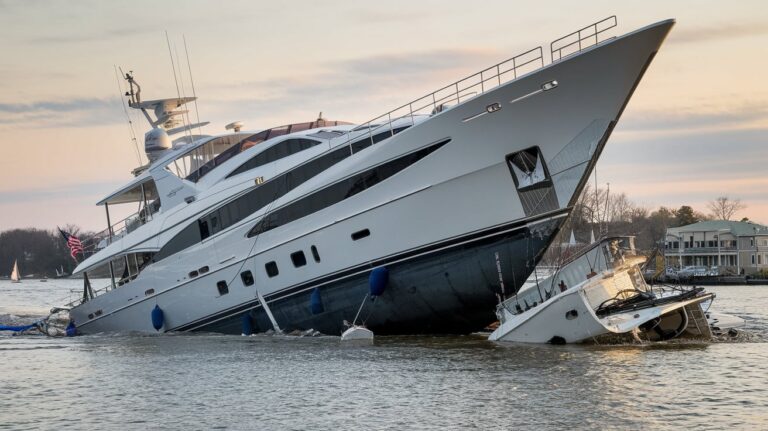 $8 million yacht capsizes near annapolis