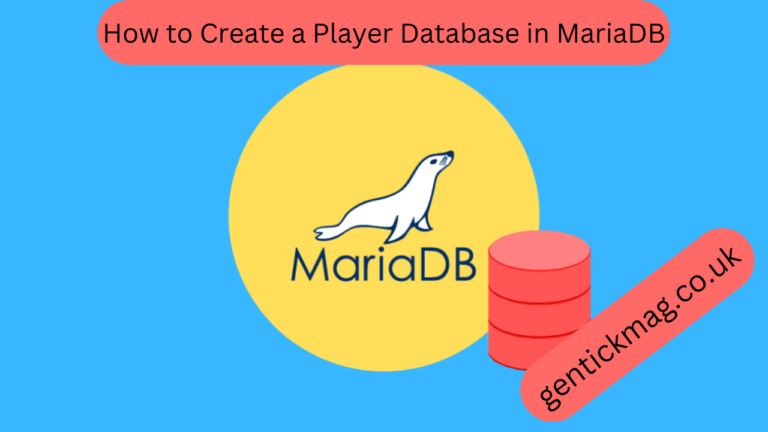 How to Create a Player Database in MariaDB