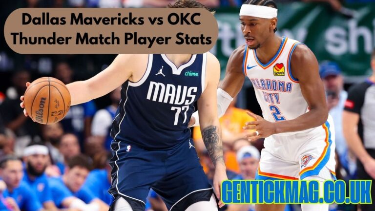 dallas mavericks vs okc thunder match player stats